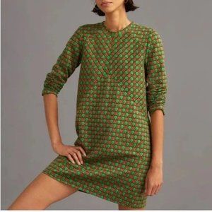 Maeve Jacquard Shift Mini Dress Sz M NWT